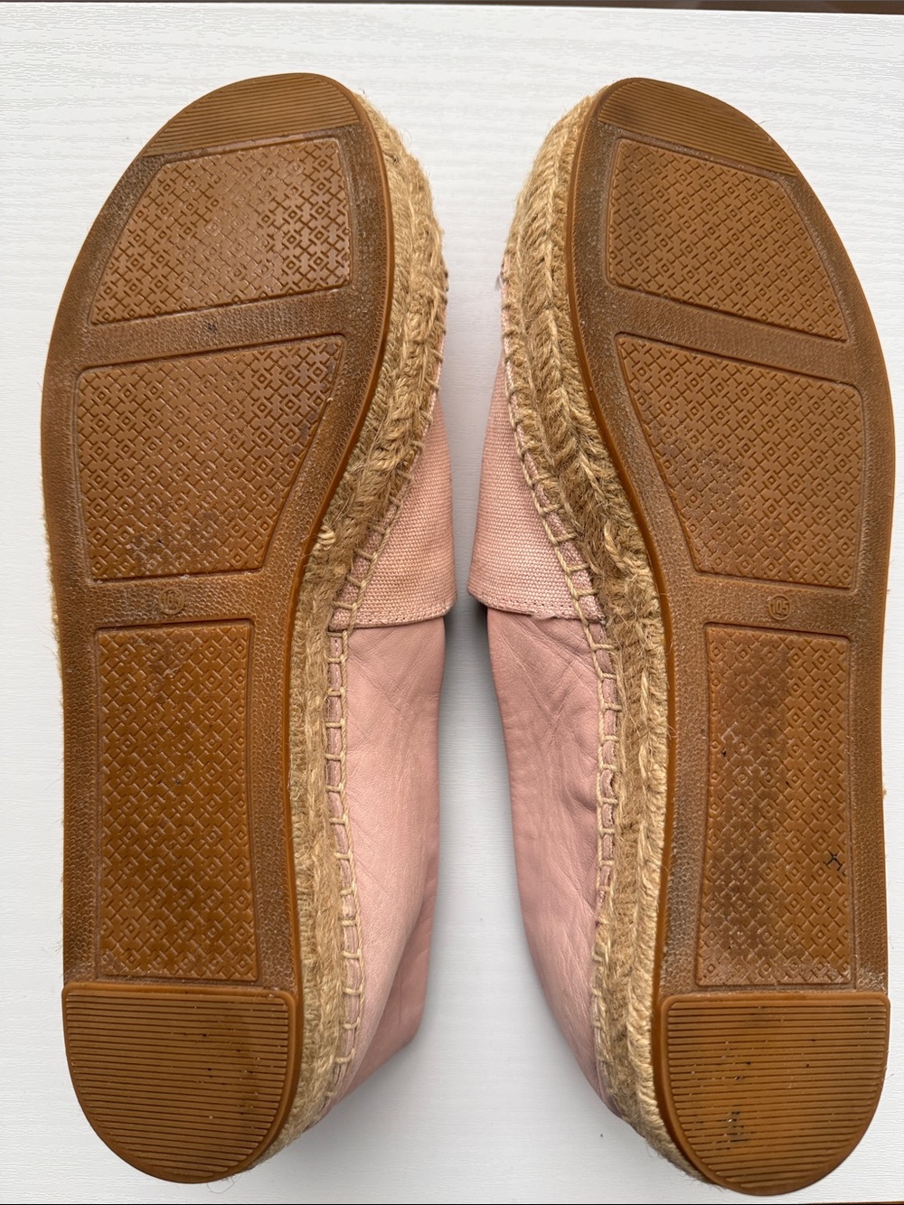 Tory Burch Blush Pink Espadrille Slip-On Flats - Picture 5 of 6
